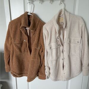 Blank NYC Cozy Sherpa Jackets